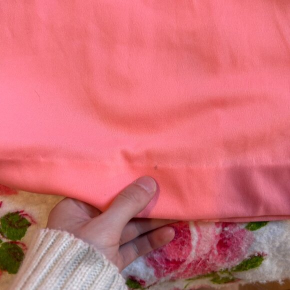 1970s prairie maxi dress in pale pink with butterfly cap sleeves and empire wais - Picture 14 of 16